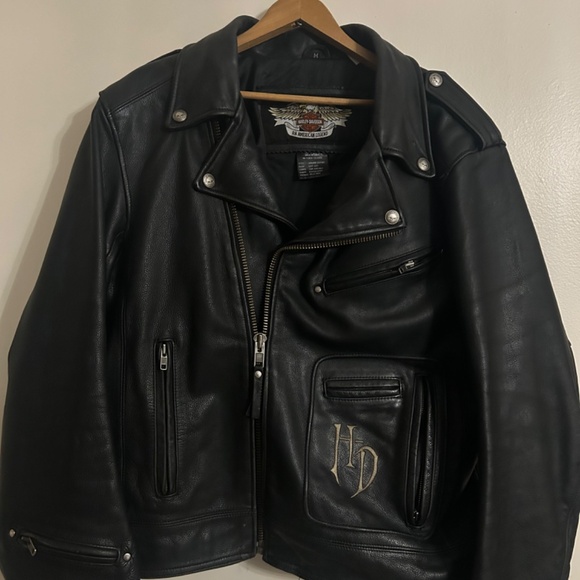 Harley-Davidson “An American Legend” RARE Leather Jacket – Size M - Picture 5 of 12